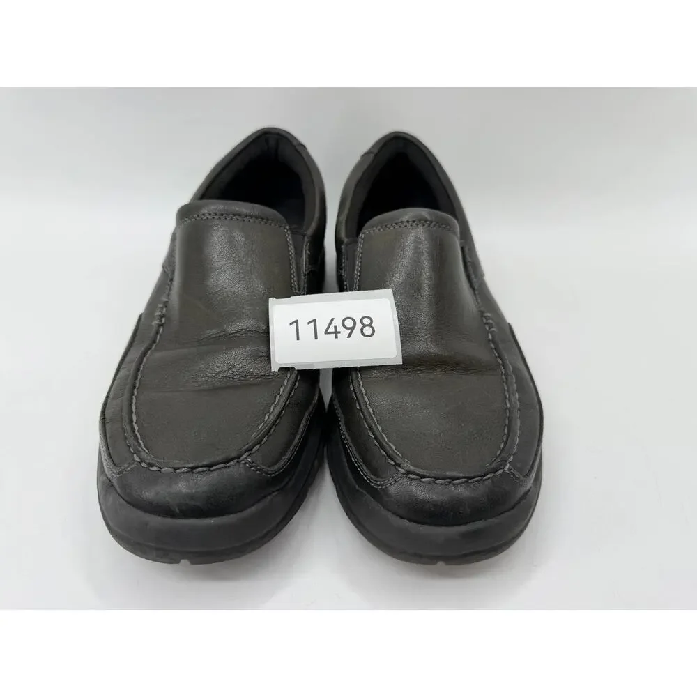 Rockport XCS M78146 Men's 8.5 M Black Leather Slip On Walking Shoes